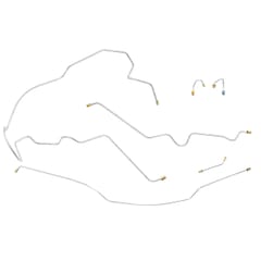 (1970) Brake Line Set - Front - 2wd Power Drum Brakes
